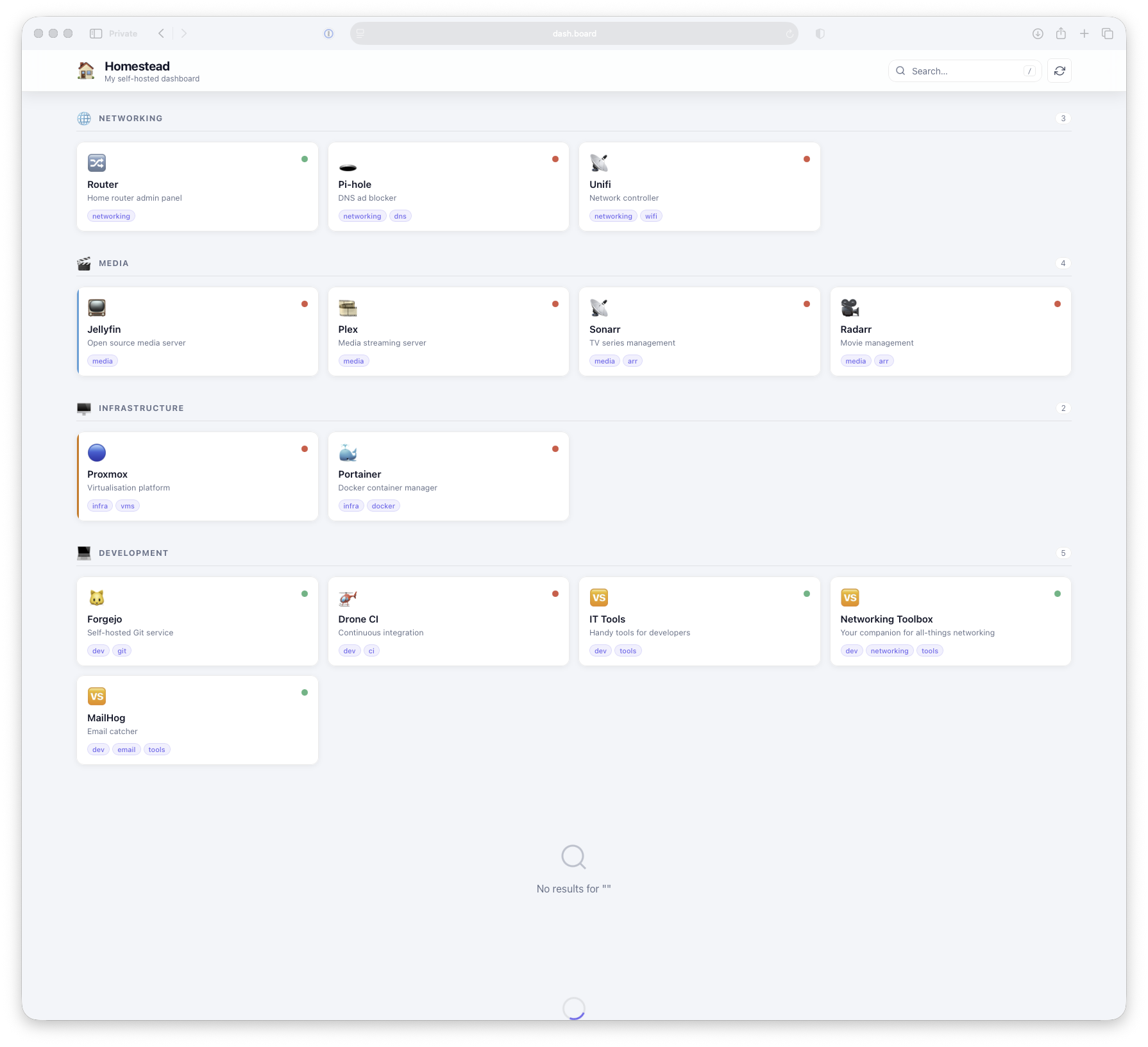 Dashboard light mode